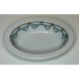 ROSENTHAL Germany Soap Trinket Dish Made For Rock Jsland Lines Vintage
